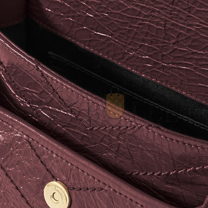 YSL NIKI MINI IN VINTAGE LEATHER 8460870EN076195 (18*12.5*5cm)